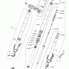 SUPER TENERE XTZ12DW/XTZ12DG/XTZ12DCG/XTZ12DCW Передняя вилка
