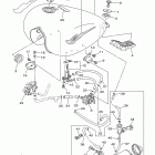 V STAR 250 XV250D/XV250DC Топливный бак