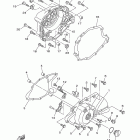 TW200 TW200D1/TW200D1C Крышка картера двигателя