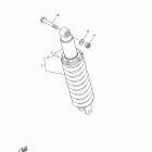 TTR230 TTR230D Задняя подвеска