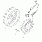 V STAR 1300 TOURER XVS13CTECB/XVS13CTEB Генератор