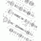 YZF-R6 YZFR6DCR/YZFR6DL/YZFR6DG/YZFR6DCL/YZFR6DR/YZFR6DCG Трансмиссия