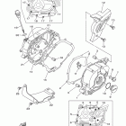 TTR110E TTR110ED Крышка картера двигателя