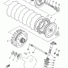 TW200 TW200D1/TW200D1C Сцепление