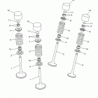 YZ450F YZ450FDW/YZ450FDL Клапана