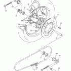 WR450F WR450FE Заднее колесо