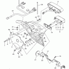 STRYKER XVS13CDW/XVS13CDCW Фонарь задний