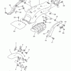 V STAR 650 CUSTOM XVS65DCB/XVS65DB Крыло