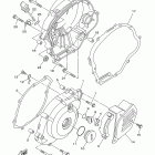 TTR125LE TTR125LED Крышка картера двигателя
