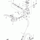 YZ85 YZ85E Главный тормозной цилиндр,передний
