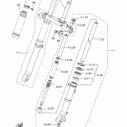 TW200 TW200D1/TW200D1C Передняя вилка