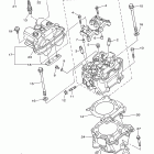 WR450F WR450FE Цилиндры