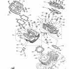ROAD STAR S XV17ASEP/XV17ASECP Головка цилиндра
