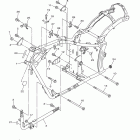 V STAR 950 TOURER XVS95CTEB/XVS95CTECB Рама