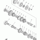TTR230 TTR230D Трансмиссия