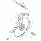 V STAR 250 XV250D/XV250DC Переднее колесо