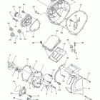 FZ1 FZS10E/FZS10EC Крышка картера двигателя