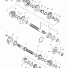 YZF-R1 YZFR1DR/YZFR1DCR/YZFR1DCL/YZFR1DCG/YZFR1DL/YZFR1DG Трансмиссия