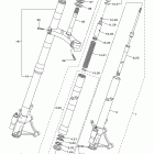 YZF-R6 YZFR6DCR/YZFR6DL/YZFR6DG/YZFR6DCL/YZFR6DR/YZFR6DCG Передняя вилка