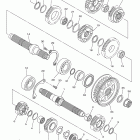 V STAR 950 TOURER XVS95CTEB/XVS95CTECB Трансмиссия