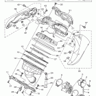 YZ450F YZ450FDW/YZ450FDL Впускная система