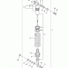 WR450F WR450FE Задняя подвеска