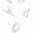 V STAR 950 TOURER XVS95CTEB/XVS95CTECB Задний суппорт