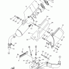 SUPER TENERE XTZ12DW/XTZ12DG/XTZ12DCG/XTZ12DCW Выхлопная система