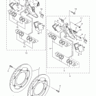 FJR1300A FJR13ADG/FJR13ADCG Передний тормозной суппорт
