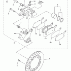FZ6R FZ6RDL/FZ6RDCL Задний суппорт