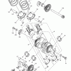 SUPER TENERE XTZ12DW/XTZ12DG/XTZ12DCG/XTZ12DCW Коленчатый вал и Поршень