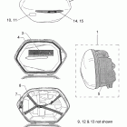 FJR1300A FJR13ADG/FJR13ADCG Кофры боковые