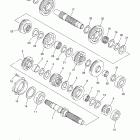 FJR1300A FJR13ADG/FJR13ADCG Трансмиссия