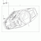 FJR1300A FJR13ADG/FJR13ADCG Спидометр