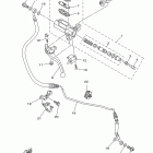 SUPER TENERE XTZ12DW/XTZ12DG/XTZ12DCG/XTZ12DCW Передний торм. цилиндр 2