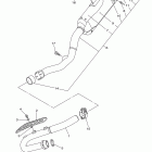 YZ250F YZ250FDW/YZ250FDL Выхлопная система