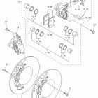 FZ1 FZS10E/FZS10EC Передний тормозной суппорт