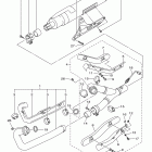 V STAR 1300 TOURER XVS13CTECB/XVS13CTEB Выхлопная система