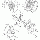 FZ6R FZ6RDL/FZ6RDCL Крышка картера двигателя