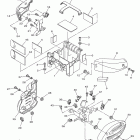 V STAR 950 XVS95ER/XVS95ECR Боковая панель