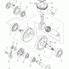 WR25R WR25RE/WR25REC Коленчатый вал и Поршень
