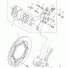 WR250F WR250FD Передний тормозной суппорт