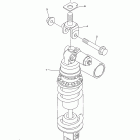 YZF-R6 YZFR6DCR/YZFR6DL/YZFR6DG/YZFR6DCL/YZFR6DR/YZFR6DCG Задняя подвеска