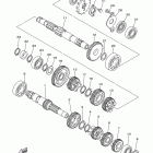 TW200 TW200D1/TW200D1C Трансмиссия