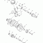 FJR1300A FJR13ADG/FJR13ADCG Коленчатый вал и Поршень
