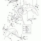V STAR 1300 DELUXE XVS13CTFD/XVS13CTFDC Крыло
