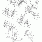 FJR1300A FJR13ADG/FJR13ADCG Подножки