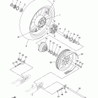 V STAR 1300 TOURER XVS13CTECB/XVS13CTEB Заднее колесо