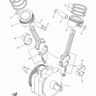 ROAD STAR S XV17ASEP/XV17ASECP Коленчатый вал и Поршень
