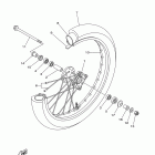 TTR125LE TTR125LED Переднее колесо